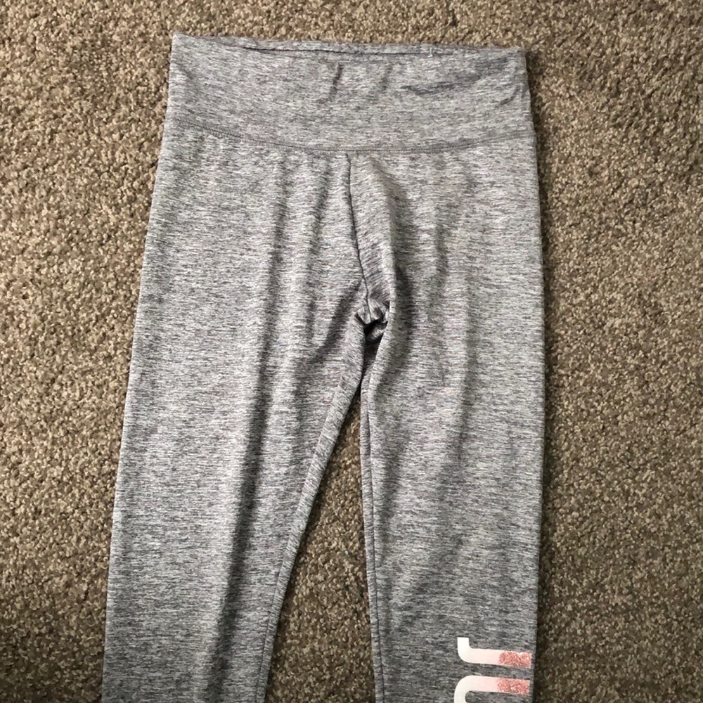 Gray leggings